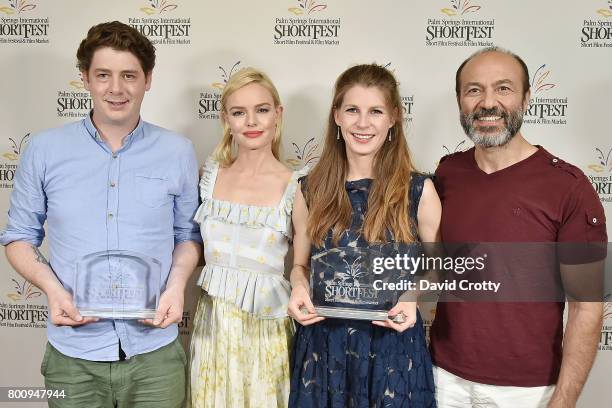 Jan-Eric Mack, Kate Bosworth, Anna Schinz and Jay Abdo attend the 2017 Palm Springs International Festival of Short Films - Awards Ceremony on June...