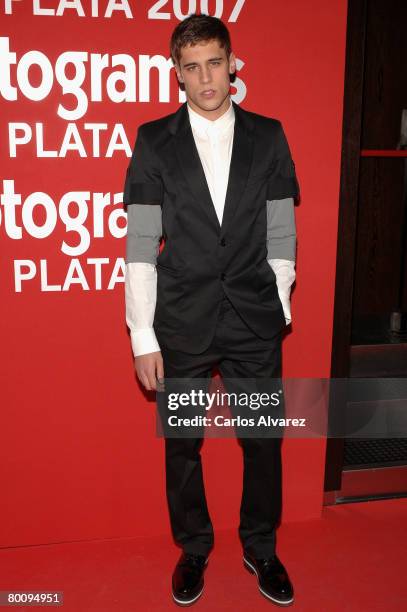 Spanish actor Martin Rivas attends Fotogramas Magazine Silver Awards 2007 on March 03, 2008 at the Joy Eslava Club in Madrid, Spain.