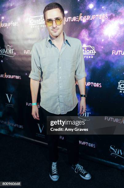 Kendall Schmidt attends the "Future Disruptors" Premiere at The Comedy Store on June 25, 2017 in Los Angeles, California.