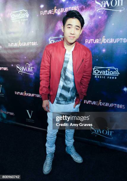 Lance Lim attends the "Future Disruptors" Premiere at The Comedy Store on June 25, 2017 in Los Angeles, California.