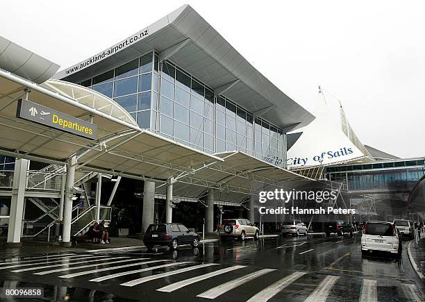 General view of Auckland International Airport is seen on March 4, 2008 in Auckland, New Zealand. Auckland International Airport shares plunged after...