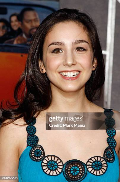 Actress Molly Ephraim attends the premiere of Walt Disney Pictures' "College Road Trip" at the El Capitan Theatre March 3, 2008 in Hollywood,...