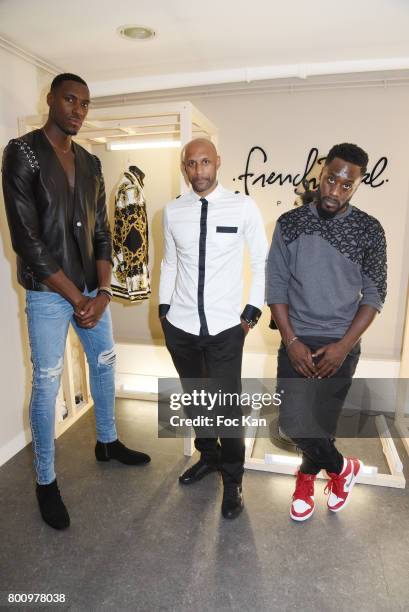 French professional basketball player for the Washington Wizards Ian Manhinmi, Former French football player Ousmane Dabo and Designer Steeven Kodjia...