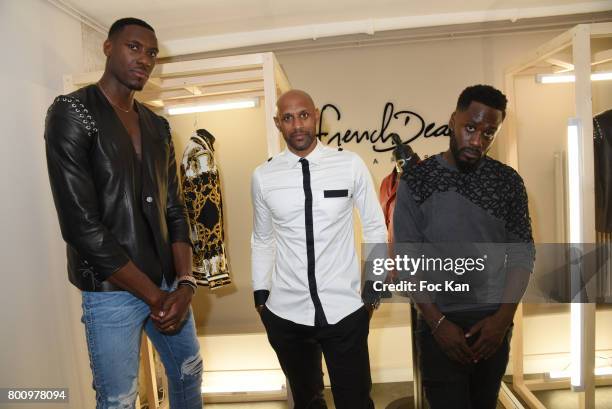 French professional basketball player for the Washington Wizards Ian Manhinmi, Former French football player Ousmane Dabo and Designer Steeven Kodjia...