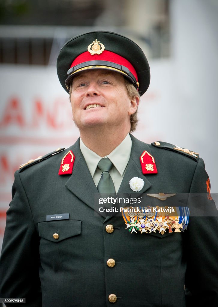 King Willem-Alexander Of The Netherlands Attends Annual Veteransday In The Hague