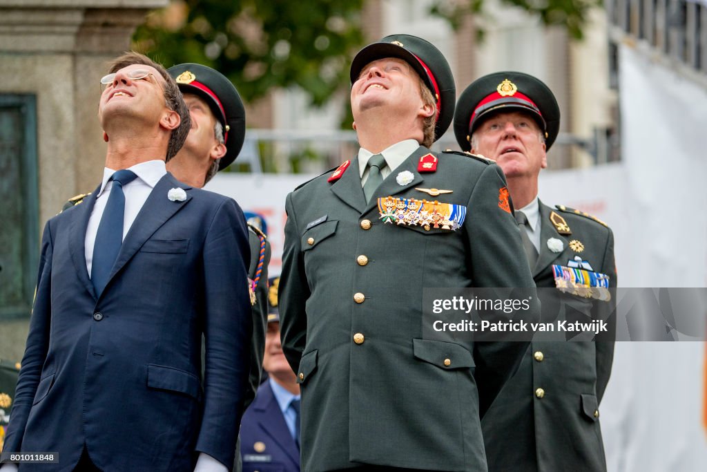 King Willem-Alexander Of The Netherlands Attends Annual Veteransday In The Hague