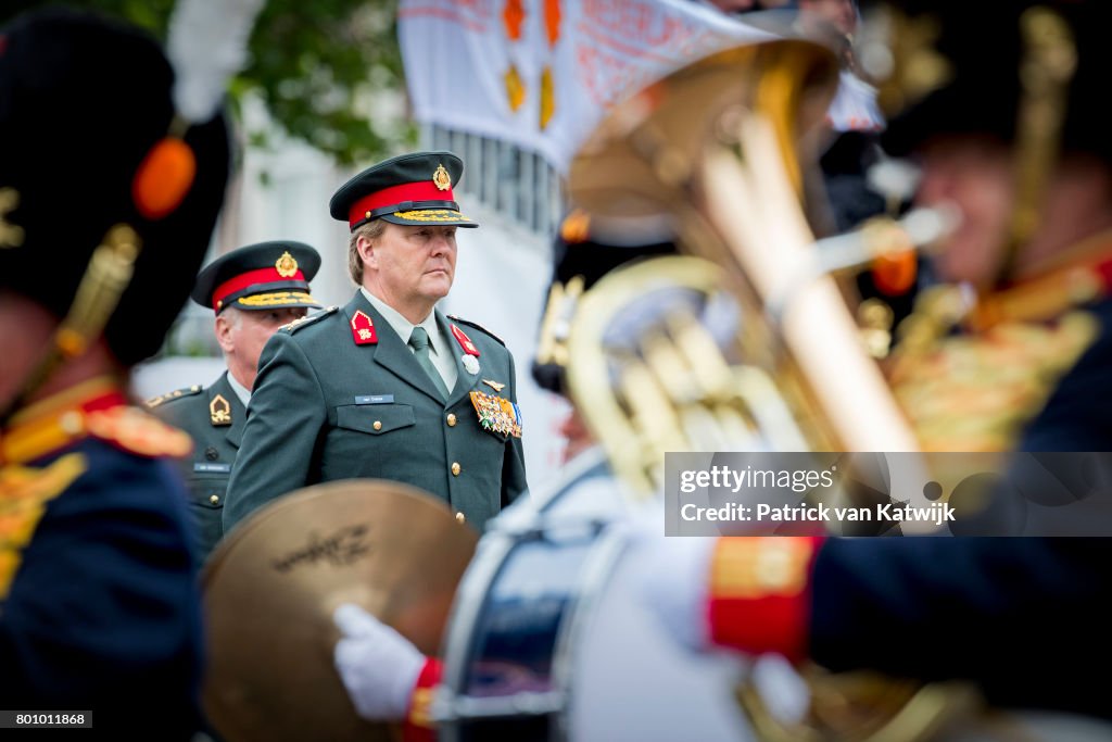 King Willem-Alexander Of The Netherlands Attends Annual Veteransday In The Hague