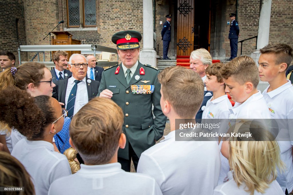 King Willem-Alexander Of The Netherlands Attends Annual Veteransday In The Hague