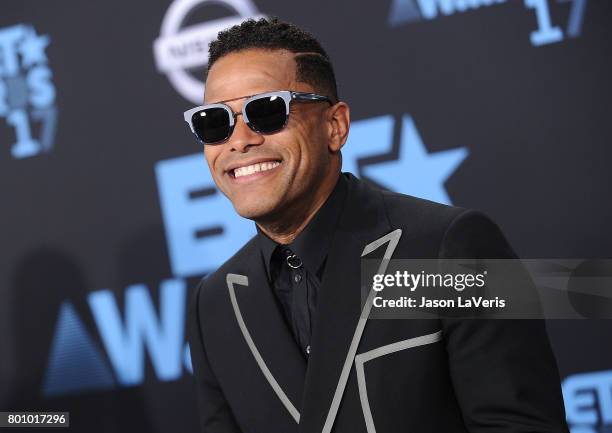 Singer Maxwell attends the 2017 BET Awards at Microsoft Theater on June 25, 2017 in Los Angeles, California.