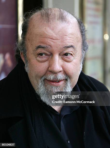 Peter Hall attends the 10th Anniversary of the Theatre Royal's Masterclass on March 04, 2008 in London, England.