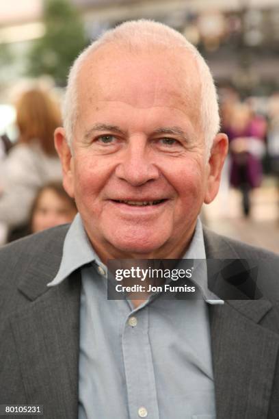 Sir Ian Holm arrives at the UK film premiere of 'Ratatouille', at the Odeon Leicester Square on September 30, 2007 in London, England.