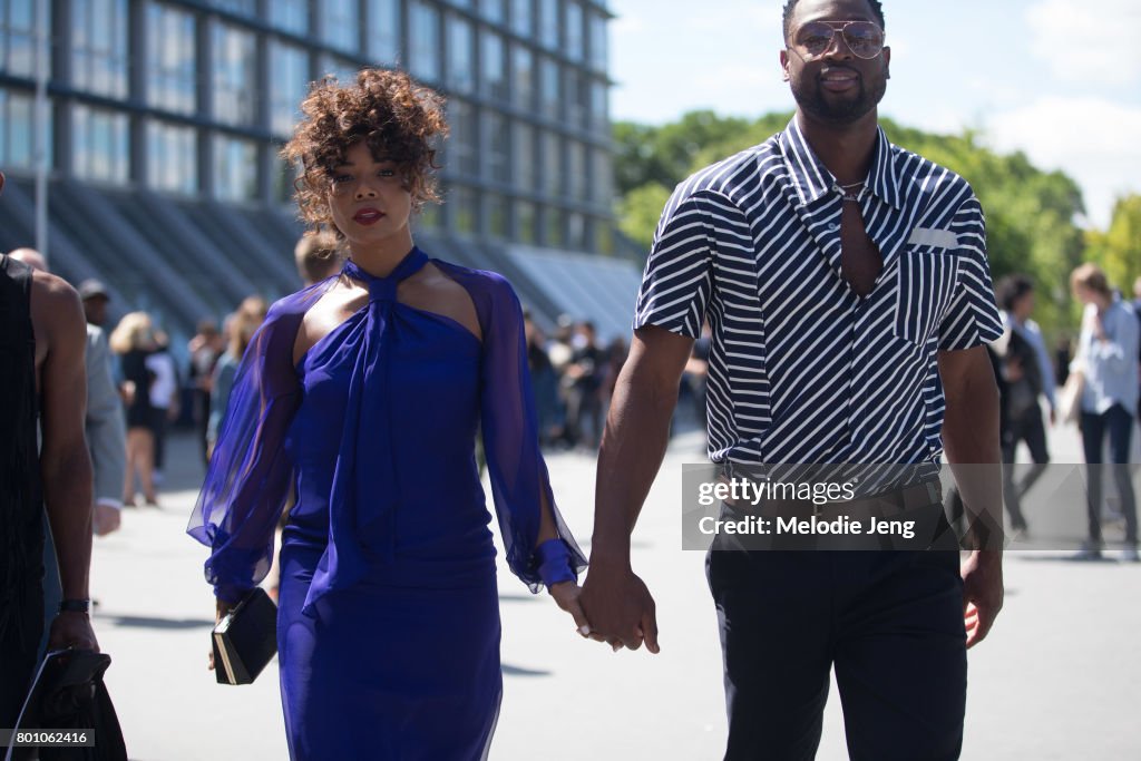 Street Style - Paris Fashion Week - Menswear Spring/Summer 2018 : Day Five