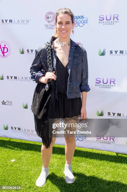 Priscilla Ford attends 2nd Annual World Dog Day at Vanderpump Dogs on June 25, 2017 in Los Angeles, California.
