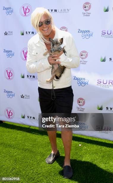 Personality Daniel DiCriscio attends 2nd Annual World Dog Day at Vanderpump Dogs on June 25, 2017 in Los Angeles, California.