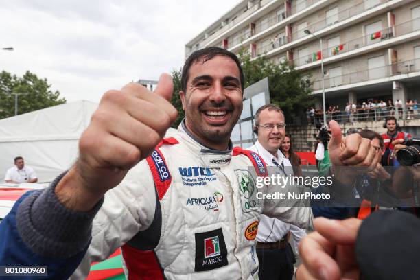 Winner of the Race 1 of FIA WTCC 2017 World Touring Car Championship Race of Portugal, Vila Real, June 25, 2017.