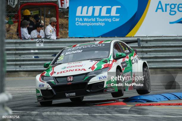 In action during the Race 2 of FIA WTCC 2017 World Touring Car Championship Race of Portugal, Vila Real, June 25, 2017.