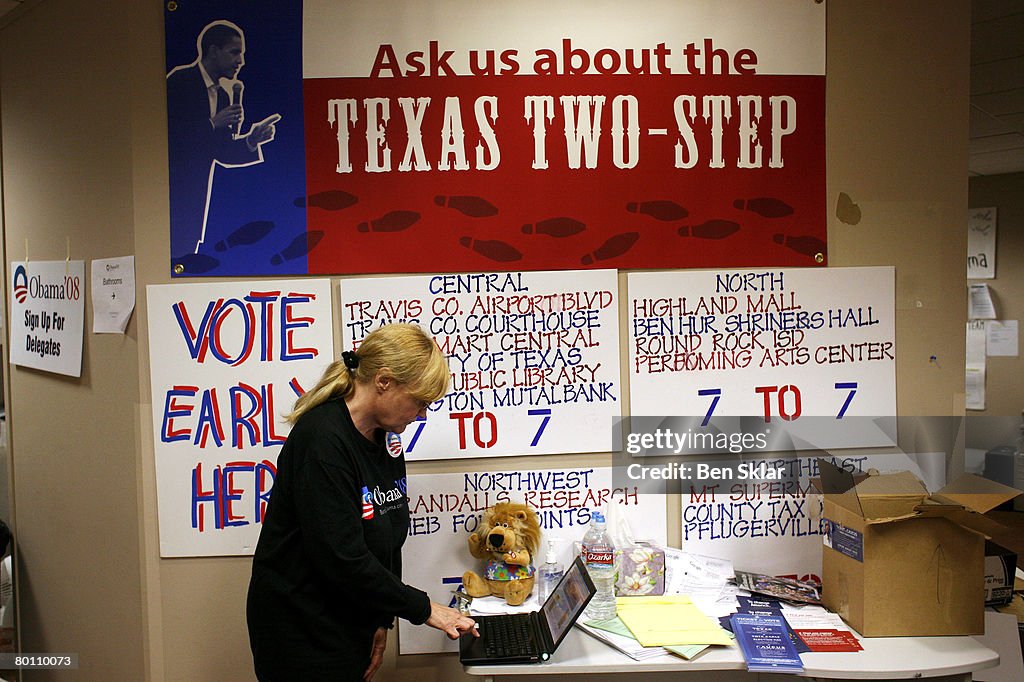 Texans Got The Polls In State Presidential Primaries