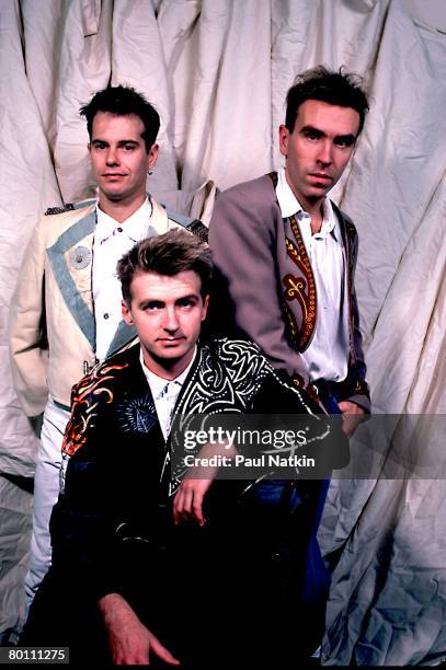 Crowded House on 3/14/87 in Rockford, Il.