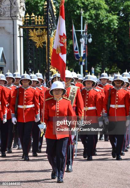 Captain Megan Couto of the 2nd Battalion, Princess Patricia's Canadian Light Infantry leads her battalion to makes history as the first female...