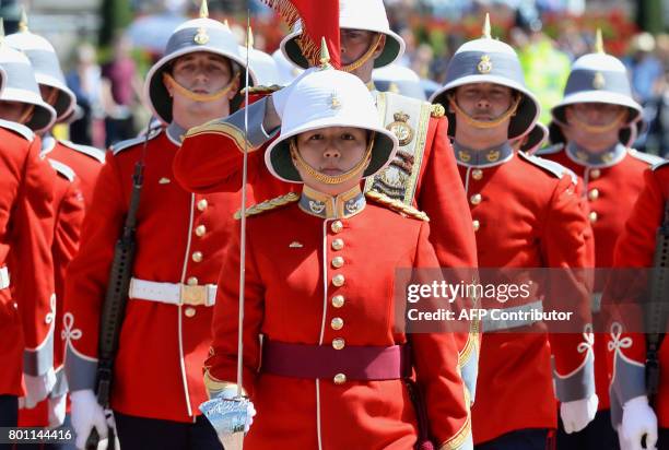 Captain Megan Couto of the 2nd Battalion, Princess Patricia's Canadian Light Infantry leads her battalion to makes history as the first female...