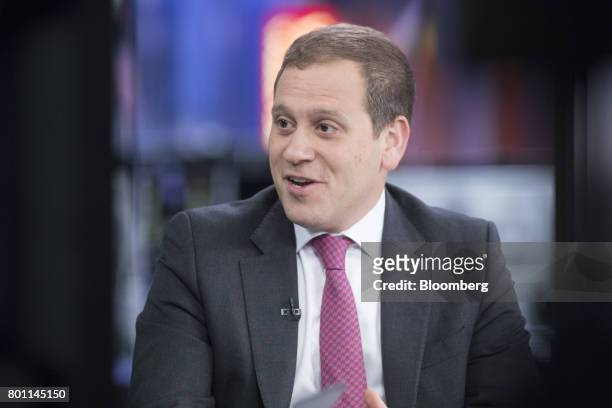 Adam Marshall, director-general of the British Chambers of Commerce , speaks a Bloomberg Television interview in London, U.K., on Monday, June 26,...