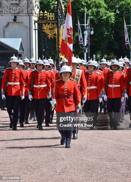 Captain Megan Couto of the 2nd Battalion, Princess Patricia's Canadian Light Infantry , makes history as she becomes the first woman to command the...