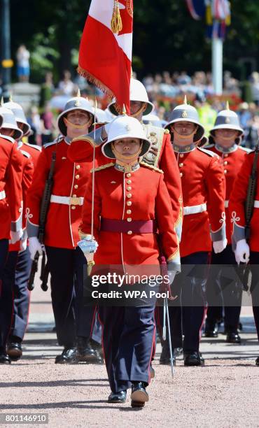 Captain Megan Couto of the 2nd Battalion, Princess Patricia's Canadian Light Infantry , makes history as she becomes the first woman to command the...