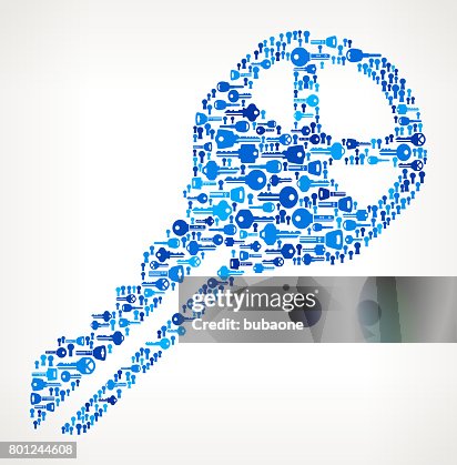 Patterned House Key Household Key Keys Pattern Vector Graphic High-Res Vector Graphic ...