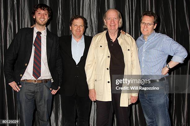 Hampton's Film Festival Programmer David Nugent, Director/Producer Steven-Charles Jaffe, Cartoonist Gahan Wilson and Toronto Film Festival Programmer...