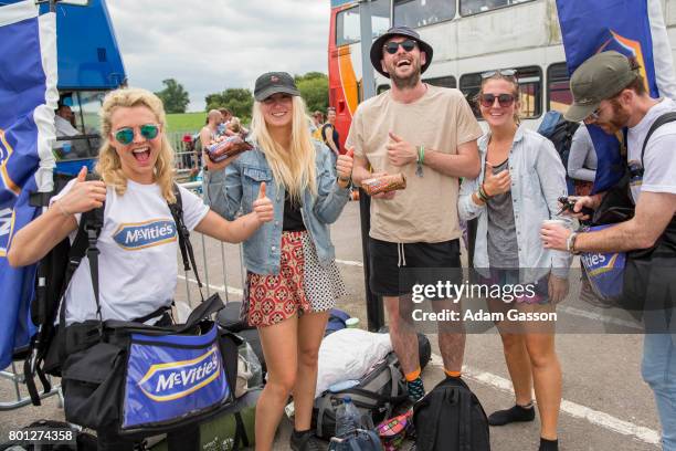 McVitie's makes the long journey home from Glastonbury just that little bit better, surprising festival goers with free biscuits and a cup of tea for...