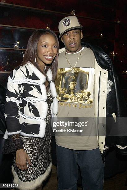 Brandy and Jay-Z