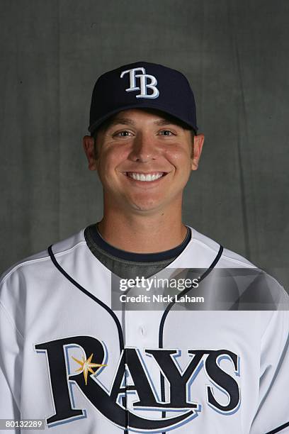 Scott Kazmir of the Tampa Bay Rays poses during Photo Day on February 22, 2008 at the Raymond A. Naimoli Baseball Complex in St. Petersburg, Florida.