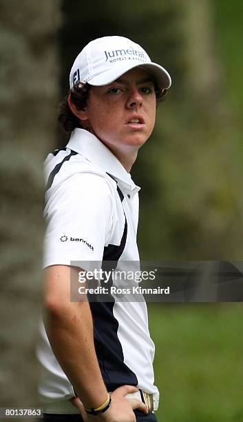 Rory McIlroy of Northern Ireland during the first round of the Maybank Malaysian Open held at the Kota Permai Golf & Country Club on March 6, 2008 in...