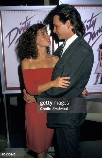 Jennifer Grey and Patrick Swayze