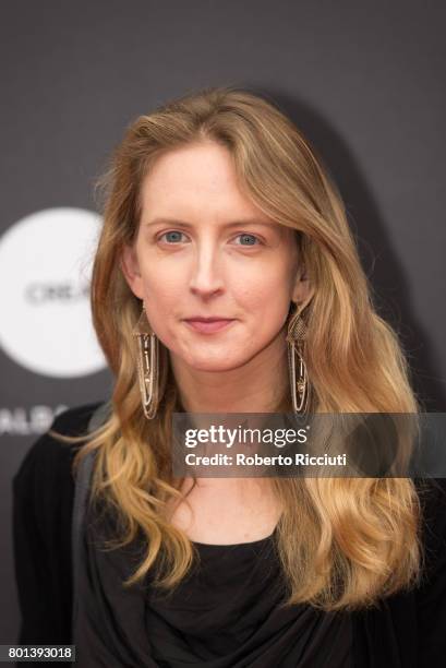 Writer Elizabeth O'Halloran attends a photocall for the World Premiere of 'Edie' during the 71st Edinburgh International Film Festival at Cineworld...