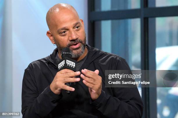 Allen Hughes attends Build Presents to discuss the film "The Defiant Ones" at Build Studio on June 26, 2017 in New York City.