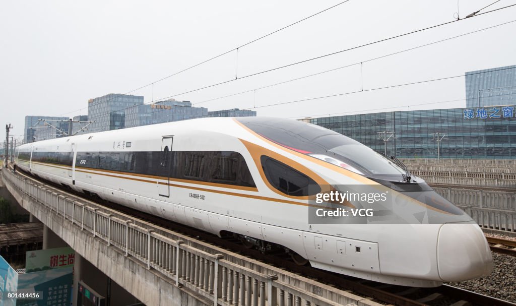 New Bullet Train "Fuxing" Debuts On Beijing-Shanghai Route