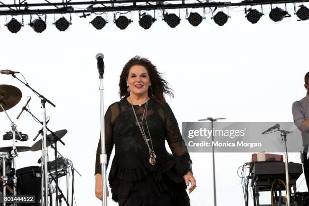 Singer Ann Wilson during the Detroit River Days 2017 at Detroit Riverfront on June 23, 2017 in Detroit, Michigan.