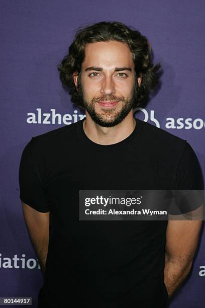 Zachary Levi arrives at The 16th Annual 'A Night at Sardis' benefiting The Alzheimer's Association held at The Beverly Hilton Hotel on March 5, 2008...