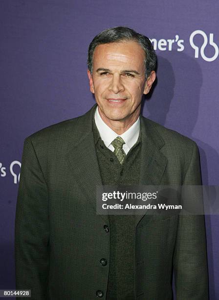 Tony Plana arrives at The 16th Annual 'A Night at Sardis' benefiting The Alzheimer's Association held at The Beverly Hilton Hotel on March 5, 2008 in...