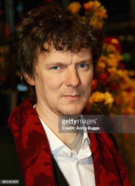 Michel Gondry attends the 'Be Kind Rewind' premiere as part of the 58th Berlinale Film Festival at the Berlinale Palast on February 16, 2008 in...