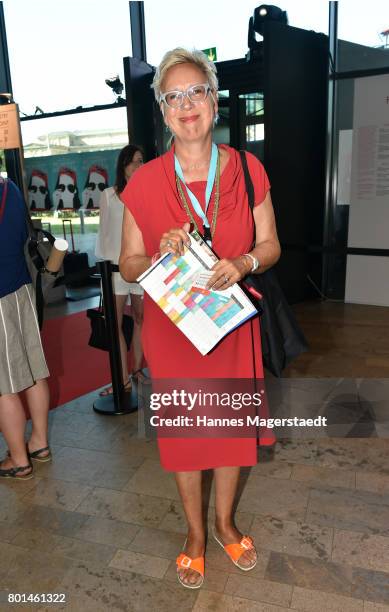 Doris Doerrie attend 'Das Verschwinden' Premiere during Munich Film Festival 2017 at HFF Muenchen on June 26, 2017 in Munich, Germany.