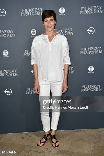 Nina Kunzendorf attends 'Das Verschwinden' Premiere during Munich Film Festival 2017 at HFF Muenchen on June 26, 2017 in Munich, Germany.