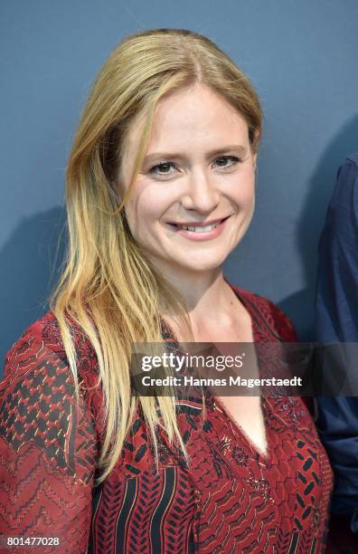 Julia Jentsch attends 'Das Verschwinden' Premiere during Munich Film Festival 2017 at HFF Muenchen on June 26, 2017 in Munich, Germany.