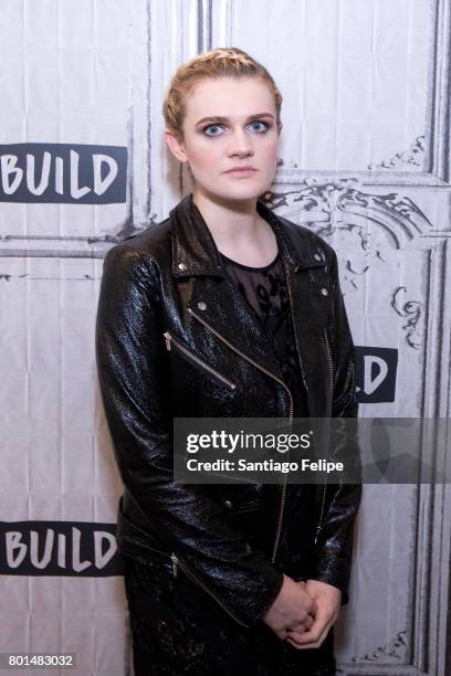 Gayle Rankin attends Build Presents to discuss the TV show "Glow" at Build Studio on June 26, 2017 in New York City.