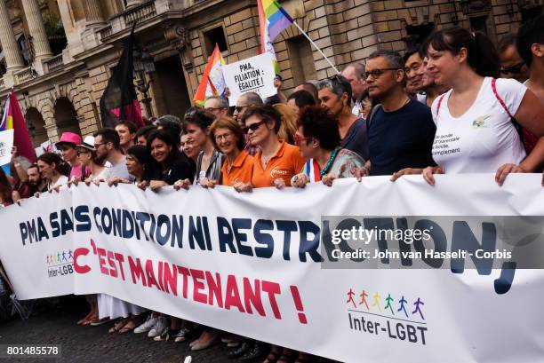 Up to 500,000 people march to demand equal reproductive rights for gay couples at the annual Gay Pride March which celebrates its 40th anniversary on...