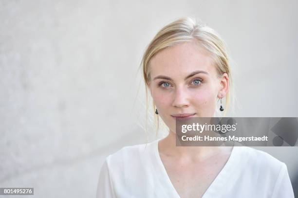 Elisa Schlott attends 'Das Verschwinden' Premiere during Munich Film Festival 2017 at HFF Muenchen on June 26, 2017 in Munich, Germany.