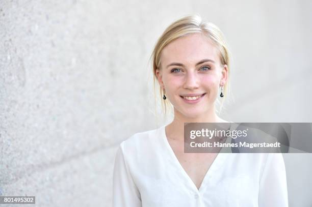 Elisa Schlott attends 'Das Verschwinden' Premiere during Munich Film Festival 2017 at HFF Muenchen on June 26, 2017 in Munich, Germany.