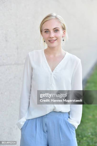 Elisa Schlott attends 'Das Verschwinden' Premiere during Munich Film Festival 2017 at HFF Muenchen on June 26, 2017 in Munich, Germany.