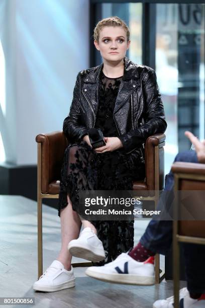 Actress Gayle Rankin discusses "Glow" at Build Studio on June 26, 2017 in New York City.